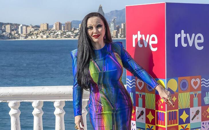 Imágen de la cantante Alaska.
